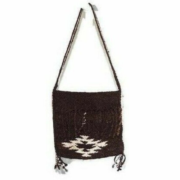 Vintage Bag Ethnic Messenger Crossbody Boho Hippie - Picture 1 of 5